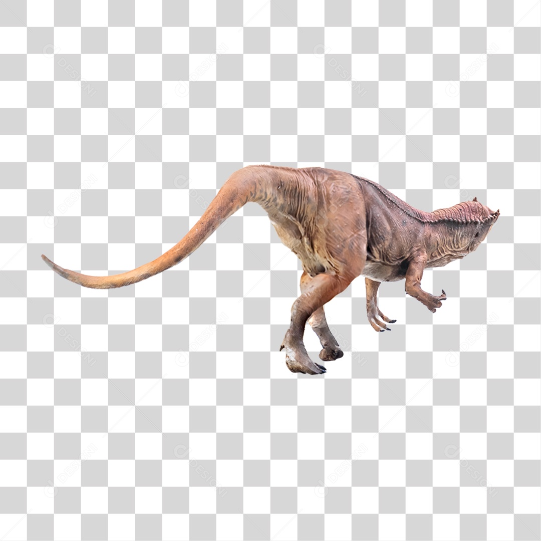 Objeto 3D Dinossauro Pré-histórico Para Composição PNG Transparente