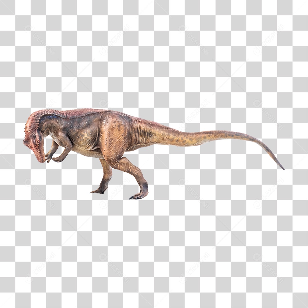Objeto 3D Dinossauro Pré-histórico Para Composição PNG Transparente