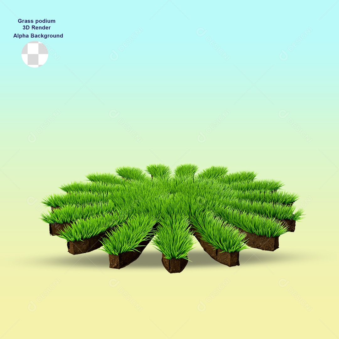 Cenário Pódio Para Exposição De Produto PSD