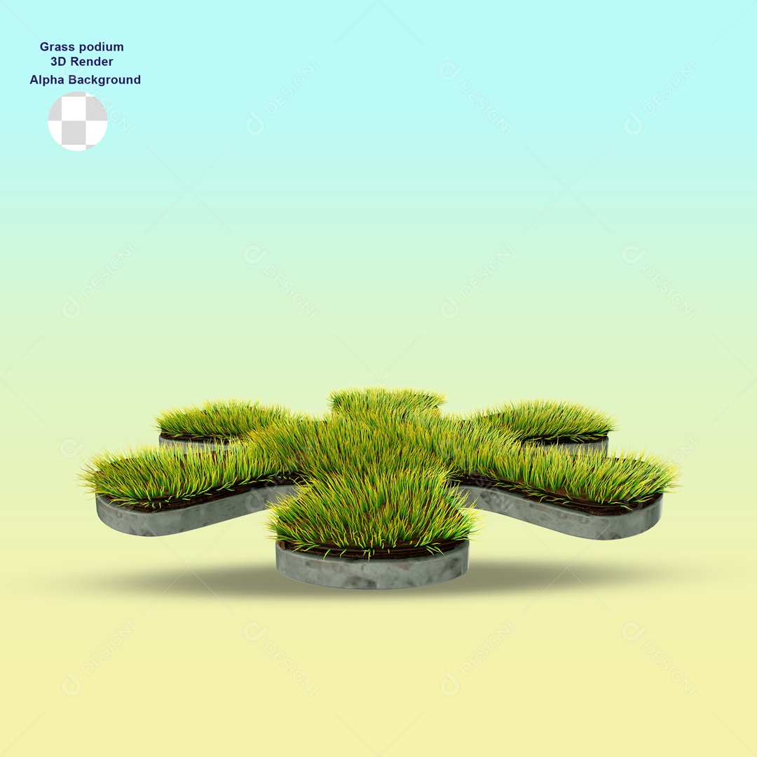 Cenário Pódio Para Exposição De Produto PSD