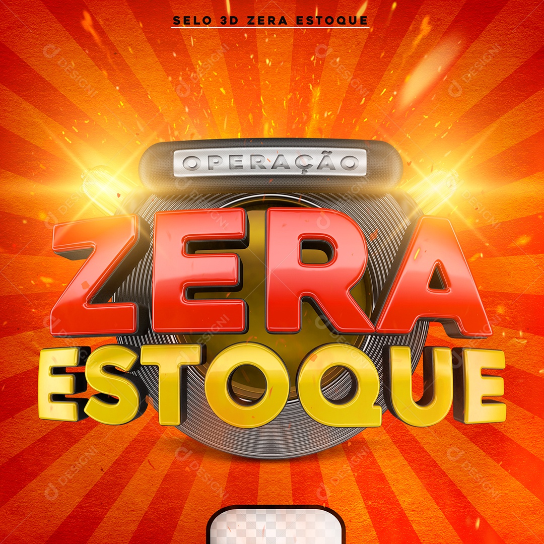 Zera Stock 2 3D Stamp For PSD Composition