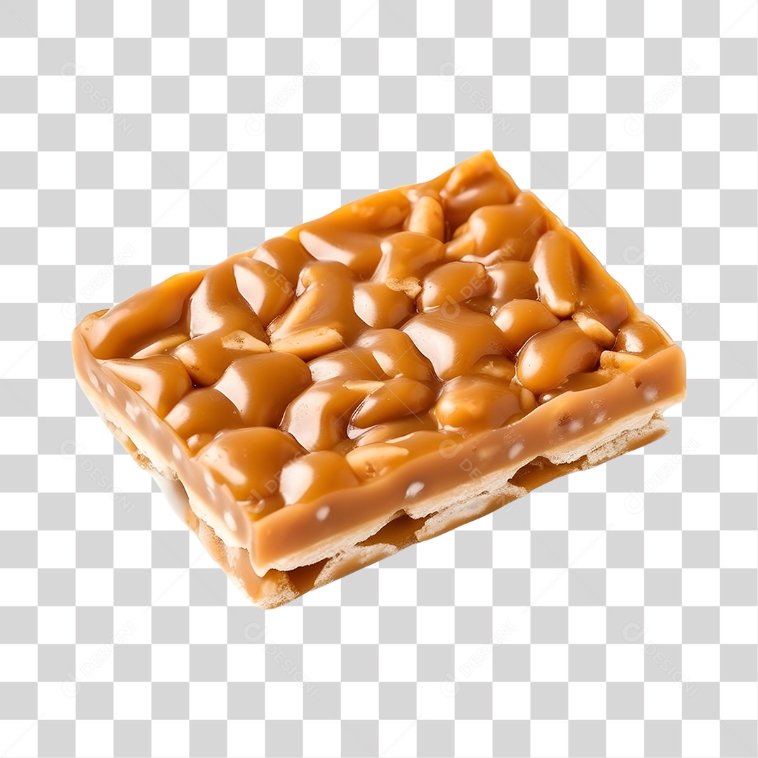 Doce Pé De Moleque PNG Transparente
