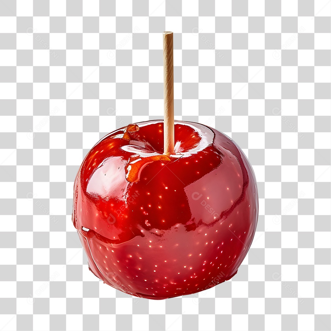 Maçã Do Amor PNG Transparente