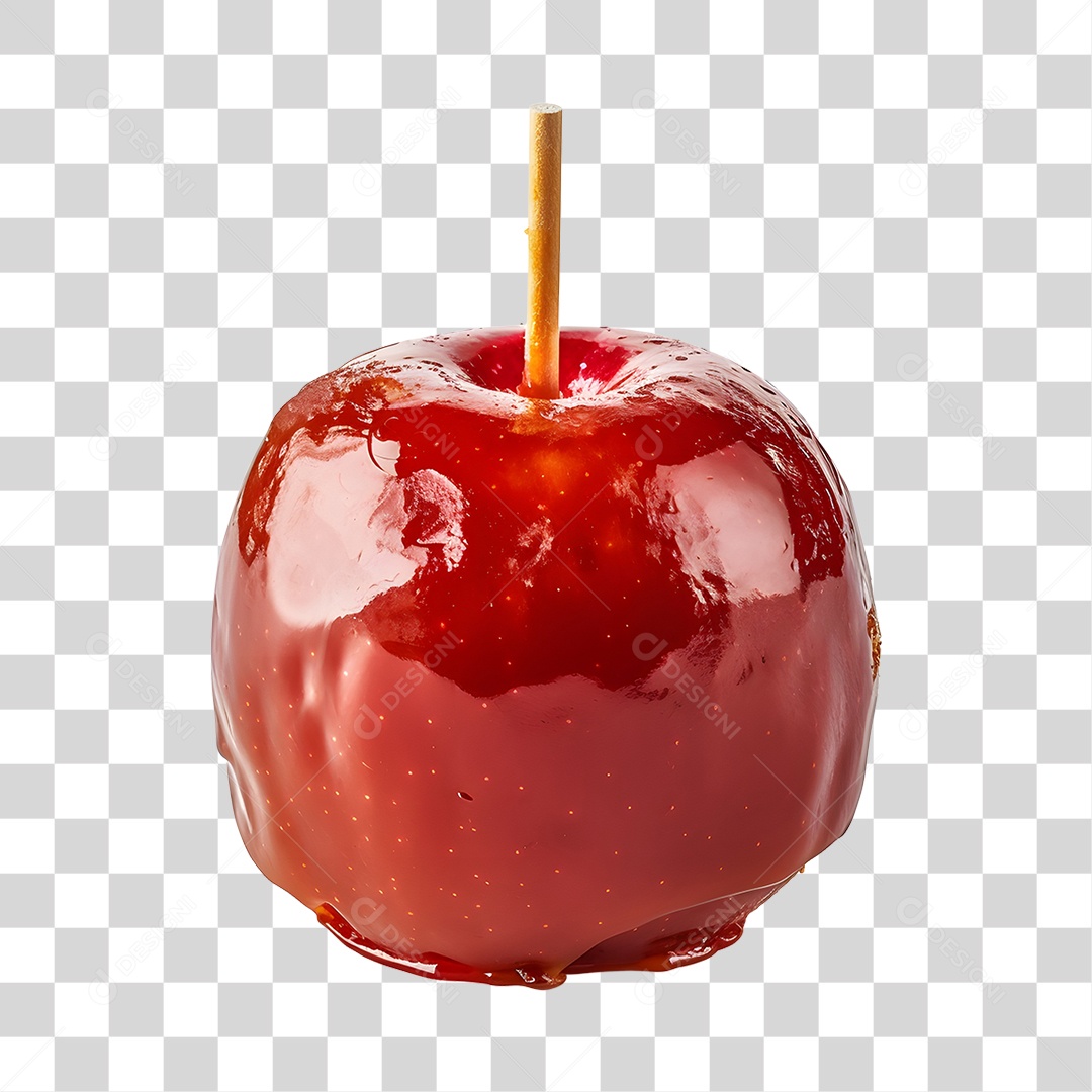 Maçã Do Amor PNG Transparente