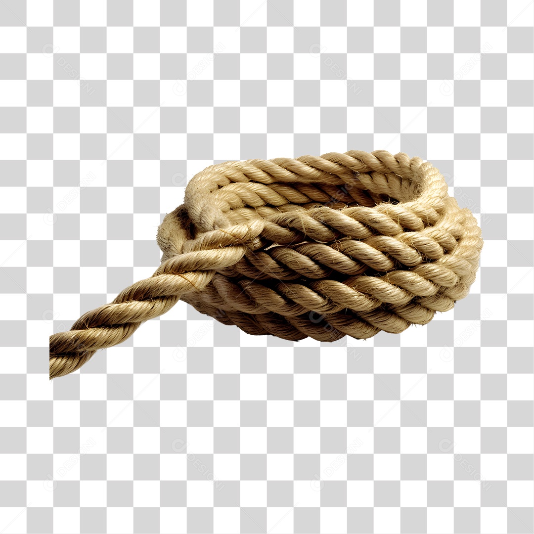 Corda Enrolada São João PNG Transparente