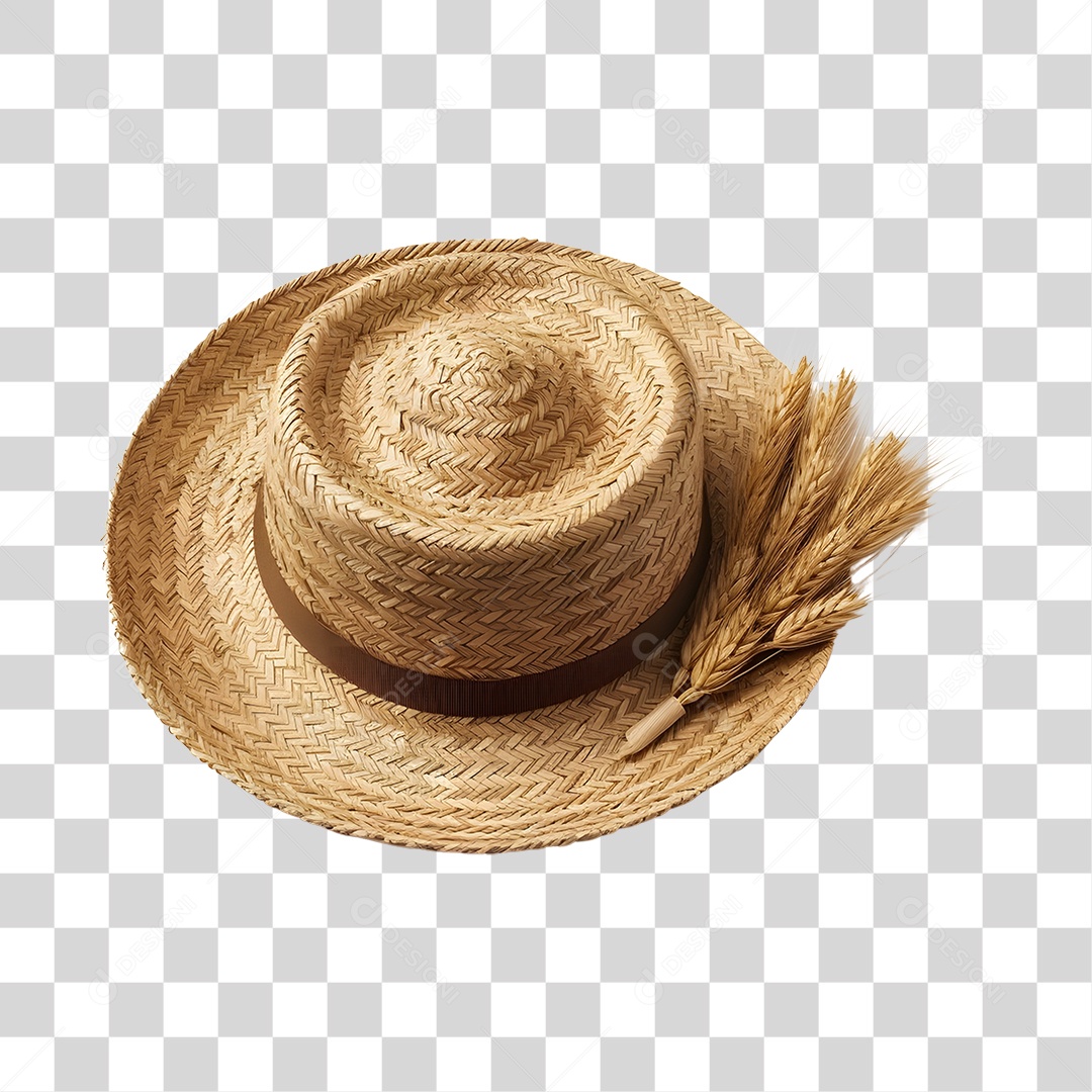 Chapéu De Palha De São João PNG Transparente