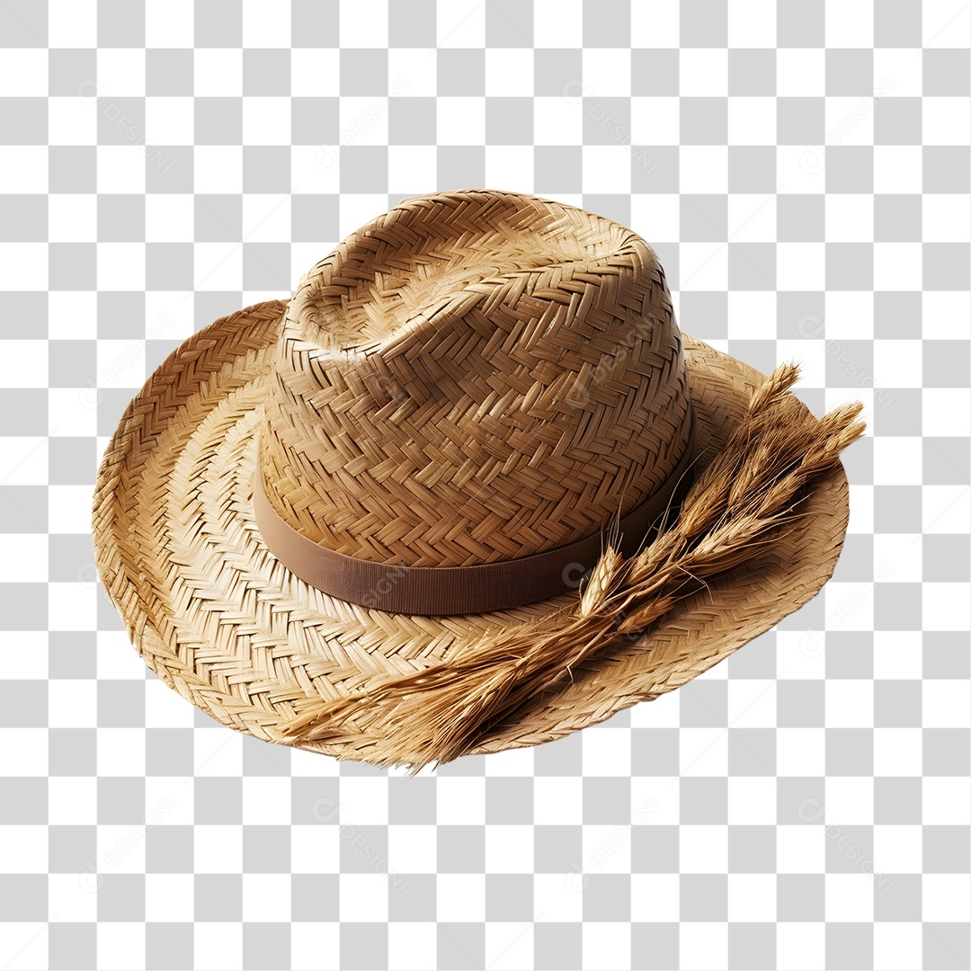 Chapéu De Palha De São João PNG Transparente