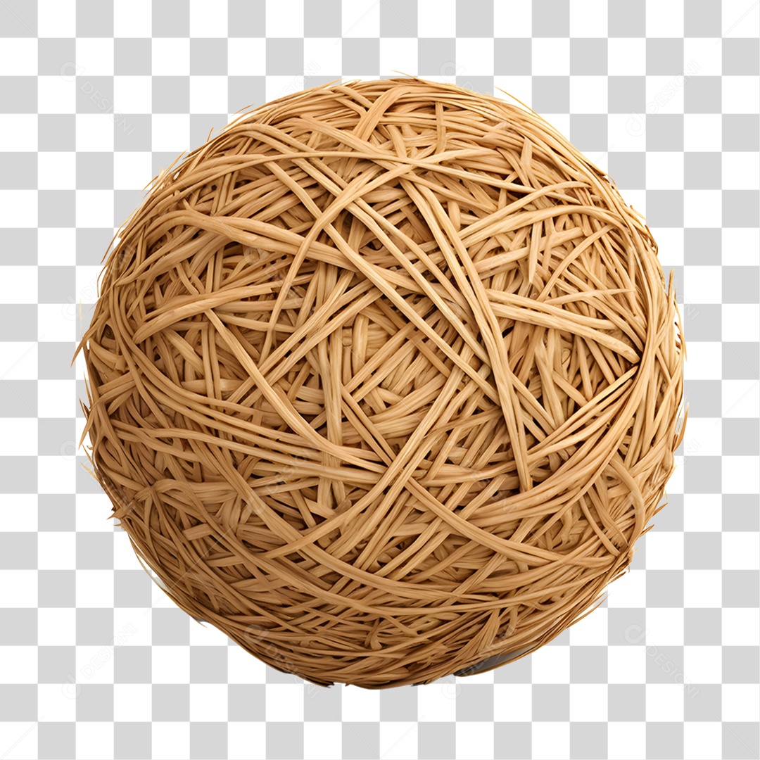 Bola De Palha De São João PNG Transparente