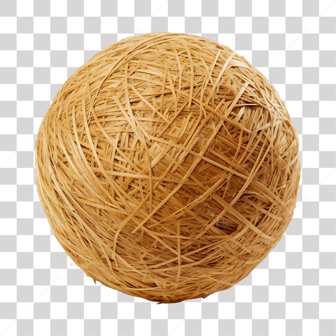 Bola De Palha De São João PNG Transparente