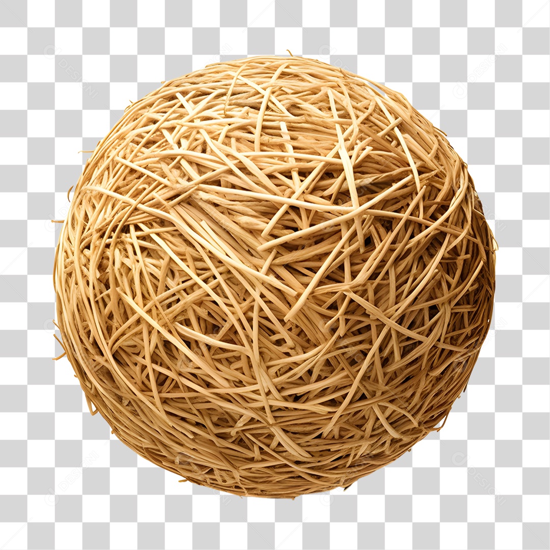 Bola De Palha De São João PNG Transparente