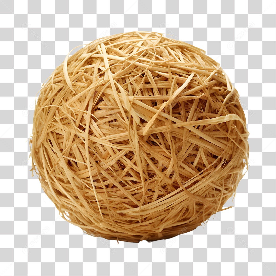 Bola De Palha De São João PNG Transparente