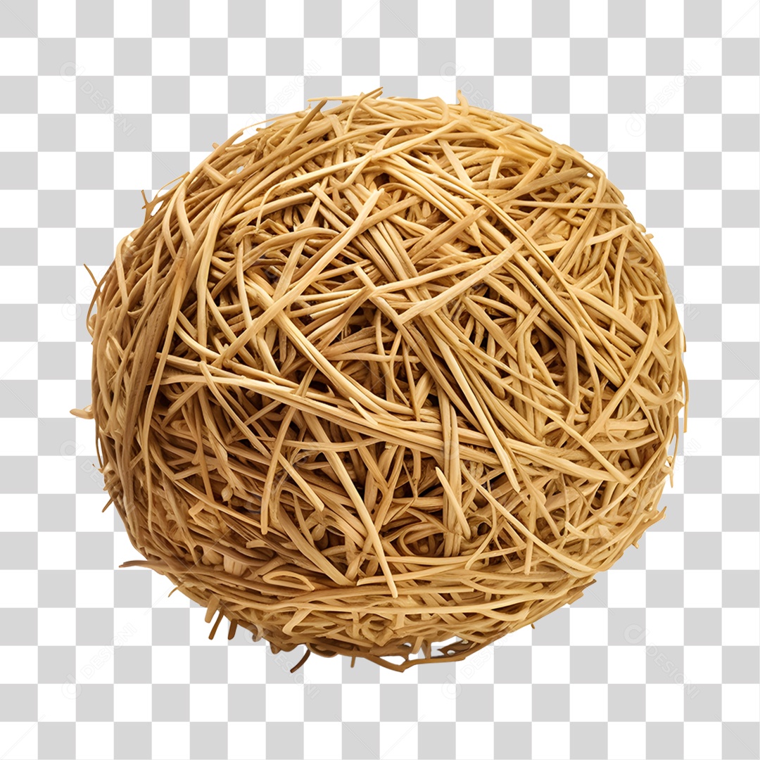 Bola De Palha De São João PNG Transparente