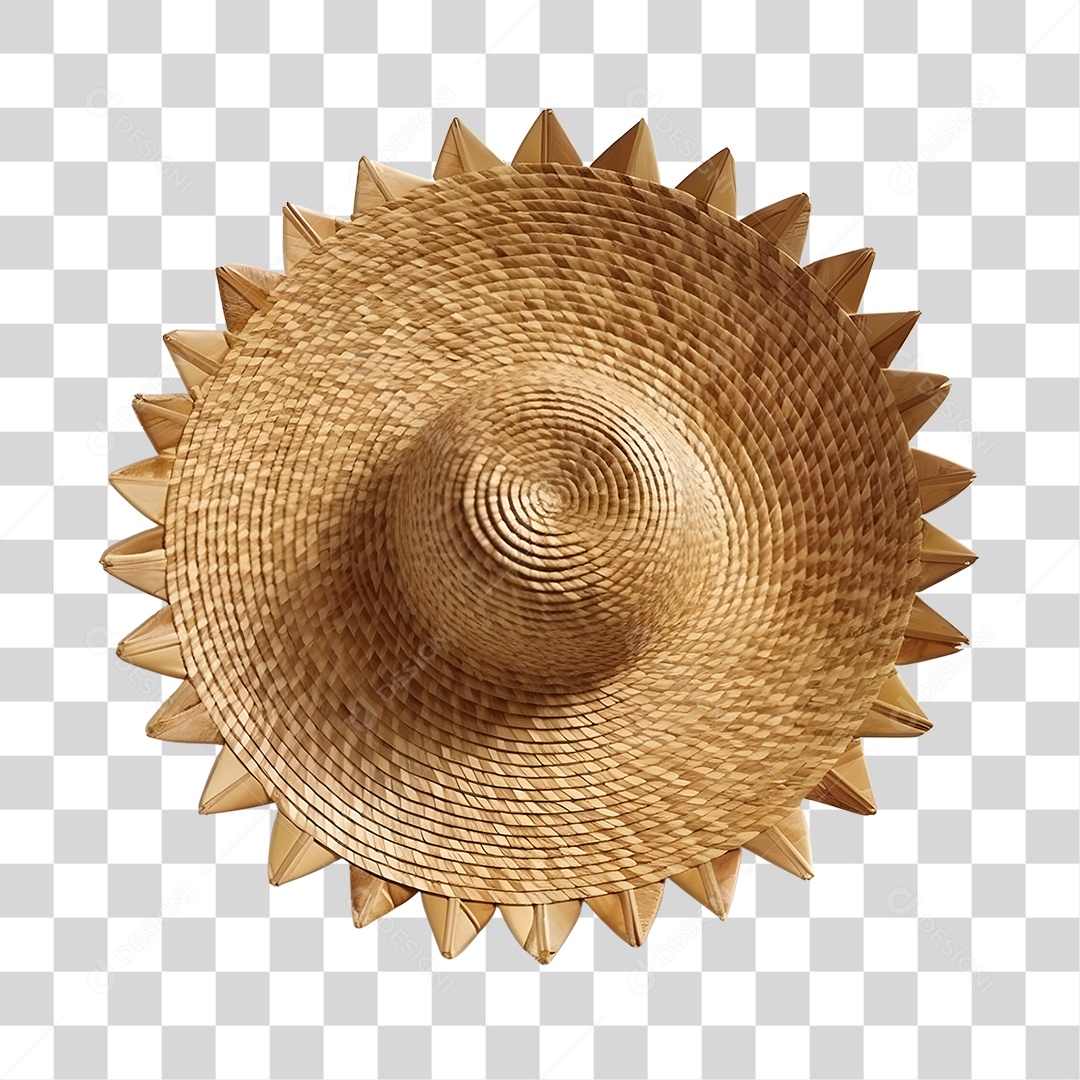 Chapéu De Palha De São João PNG Transparente