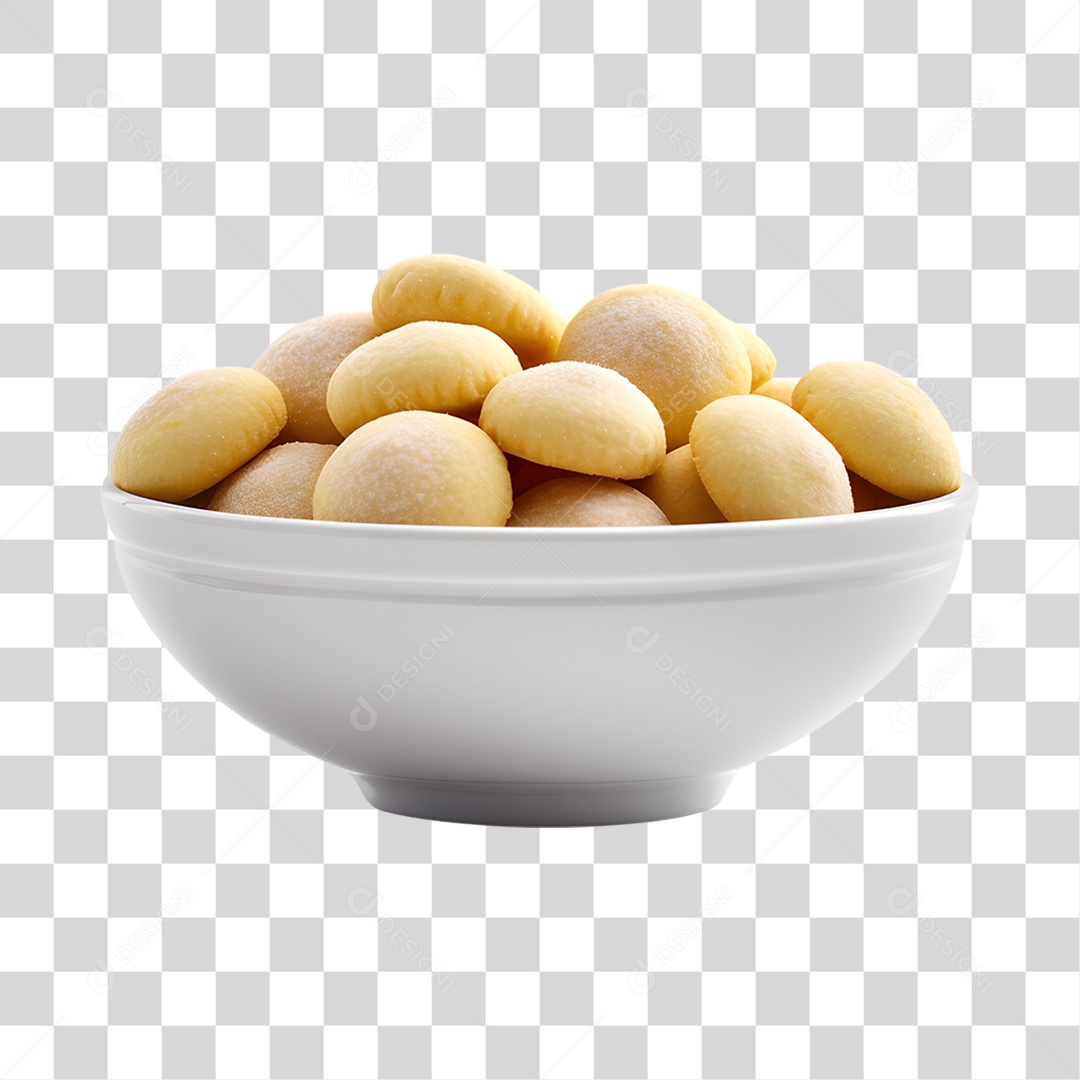 Comidas Típicas Bolinho PNG Transparente