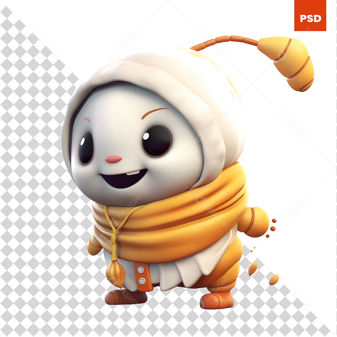 Personagem 3D Para Composição PSD