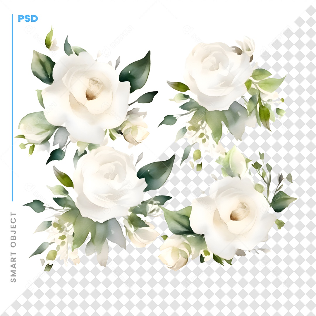 Conjunto De Flores PSD