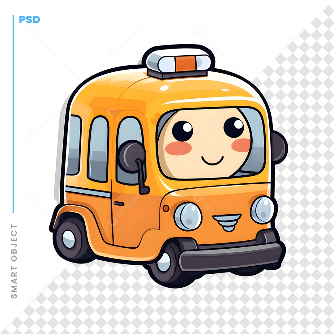 Desenhos De Ônibus Para Composição PSD