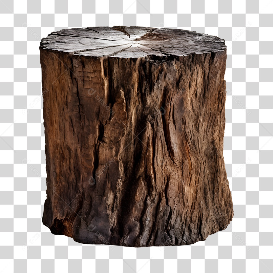 Tora de madeira PNG Transparente