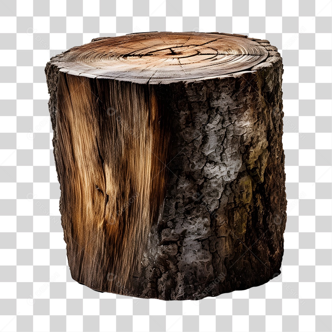 Tora de madeira PNG Transparente