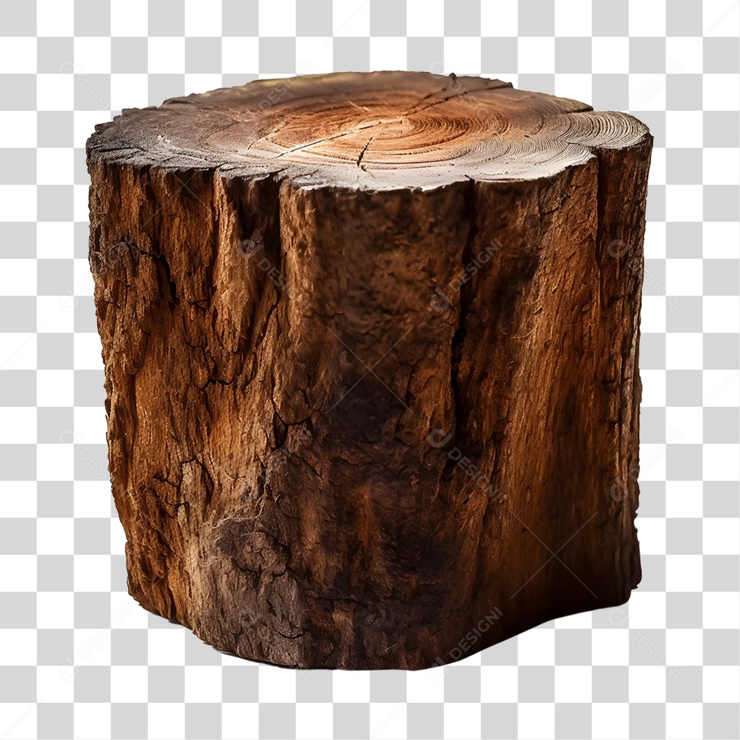 Tora de madeira PNG Transparente