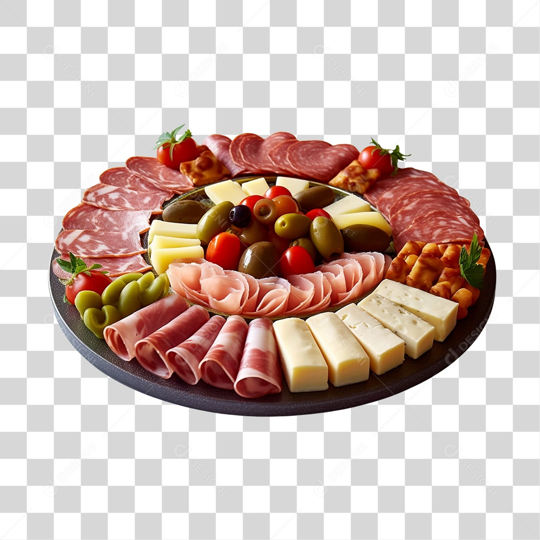 Bandeja de café da manhã PNG Transparente