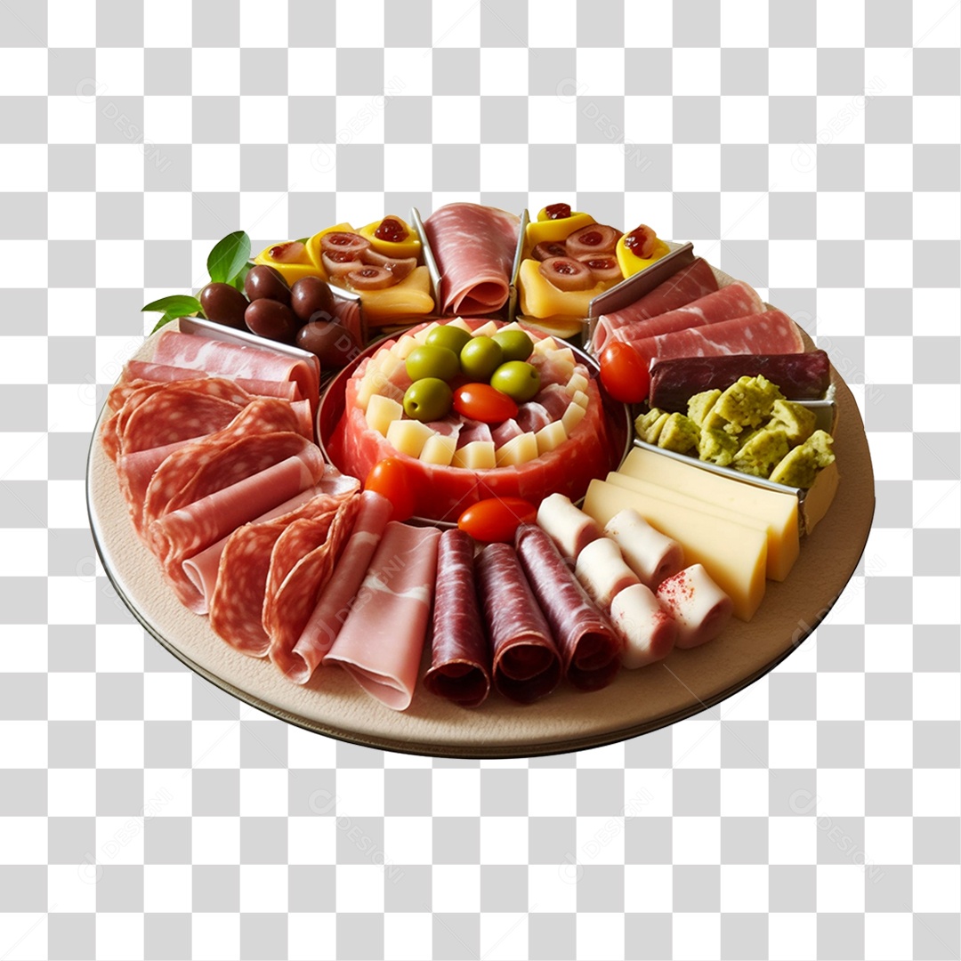 Bandeja de café da manhã PNG Transparente