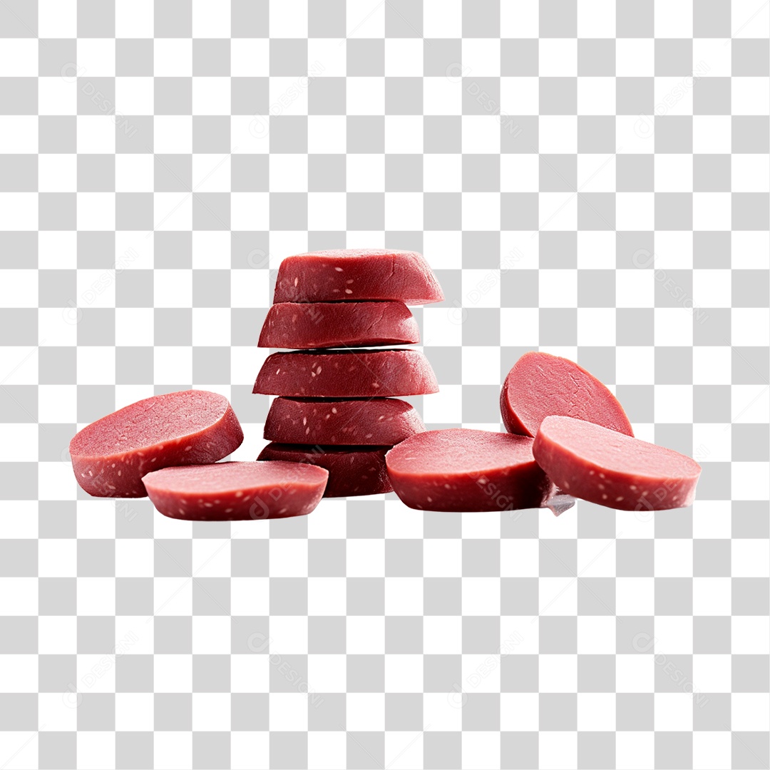 Presunto fatiado e fresco PNG Transparente