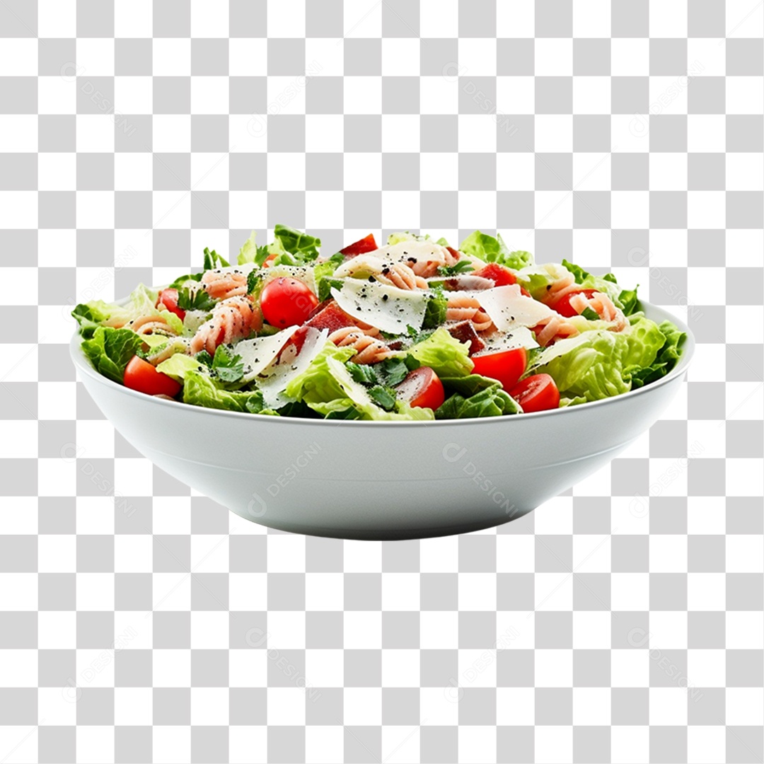 Prato de comida Salada