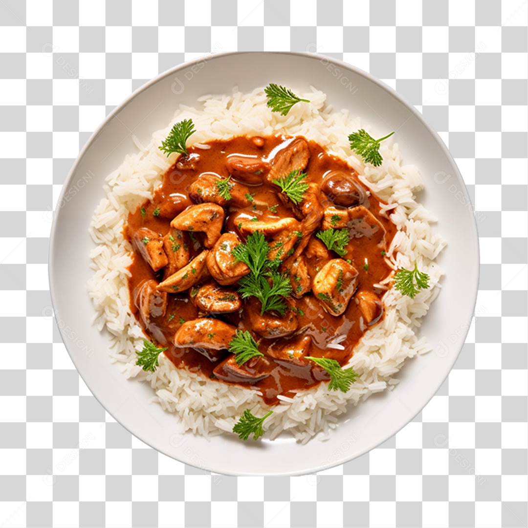 Prato de comida alimento