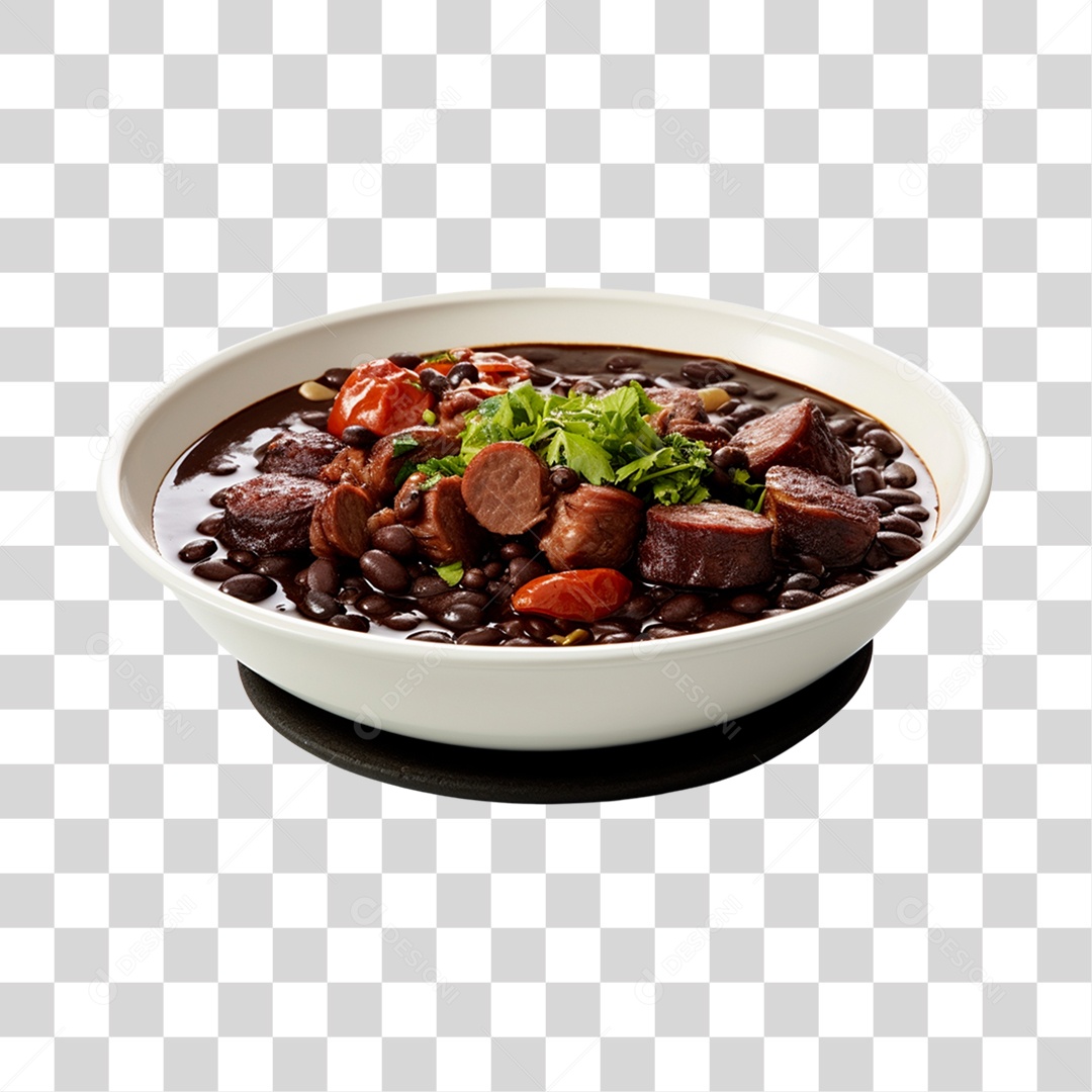 Panela de comida feijoada