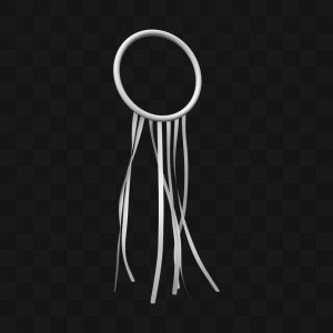 Arco com Fitas - Modelo 3D