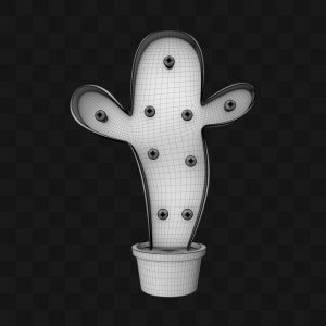 Cactus Iluminado - Modelo 3D