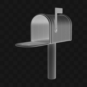 Caixa de Correio  - Modelo 3D