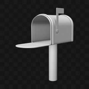 Caixa de Correio  - Modelo 3D