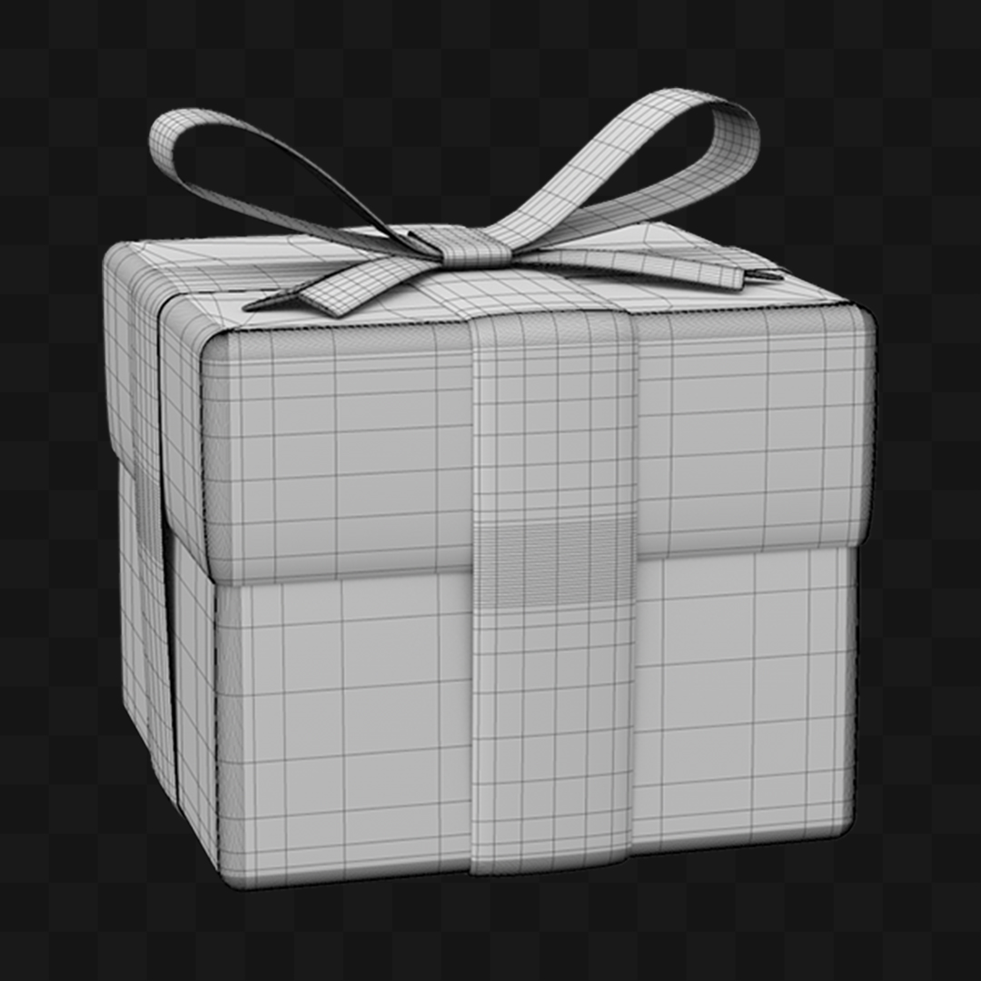 Caixa de Presente - Modelo 3D