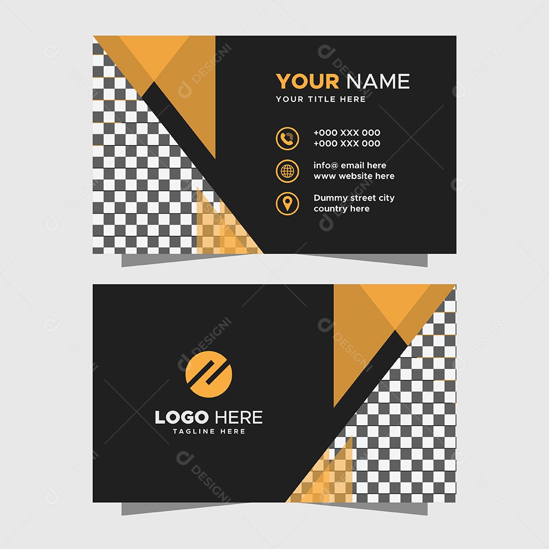 Cartão De Visitas EPS Editável