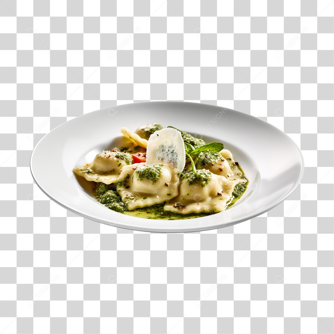 Prato de comida delicioso PNG Transparente