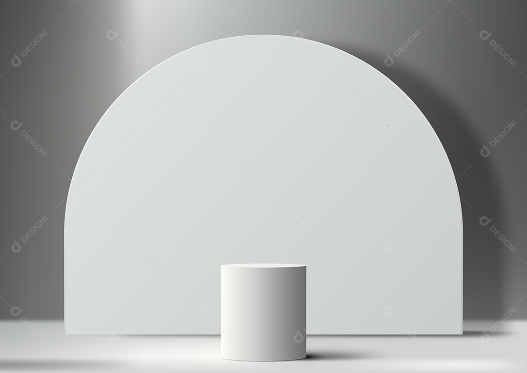 Cenário Realista 3D Ilustração Vetor EPS