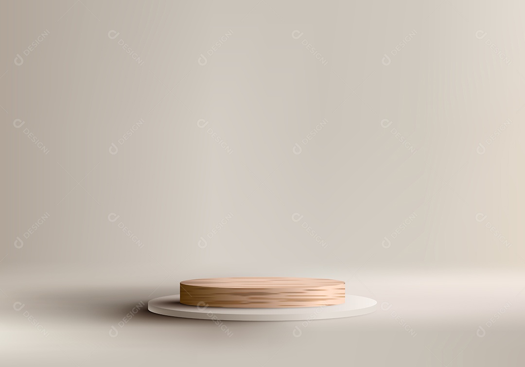 Cenário Realista 3D Ilustração Vetor EPS