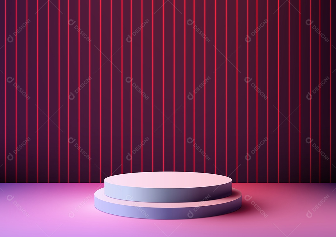 Cenário Realista 3D Ilustração Vetor EPS