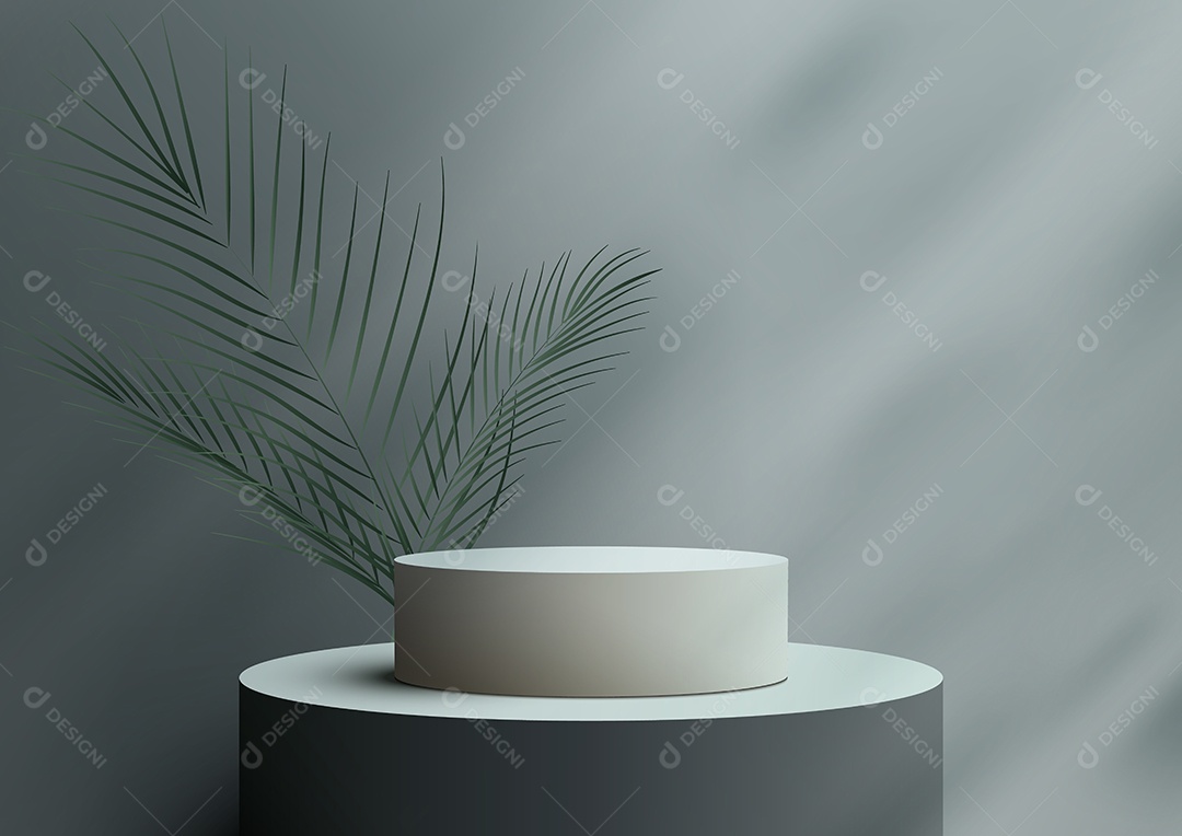 Cenário Realista 3D Ilustração Vetor EPS