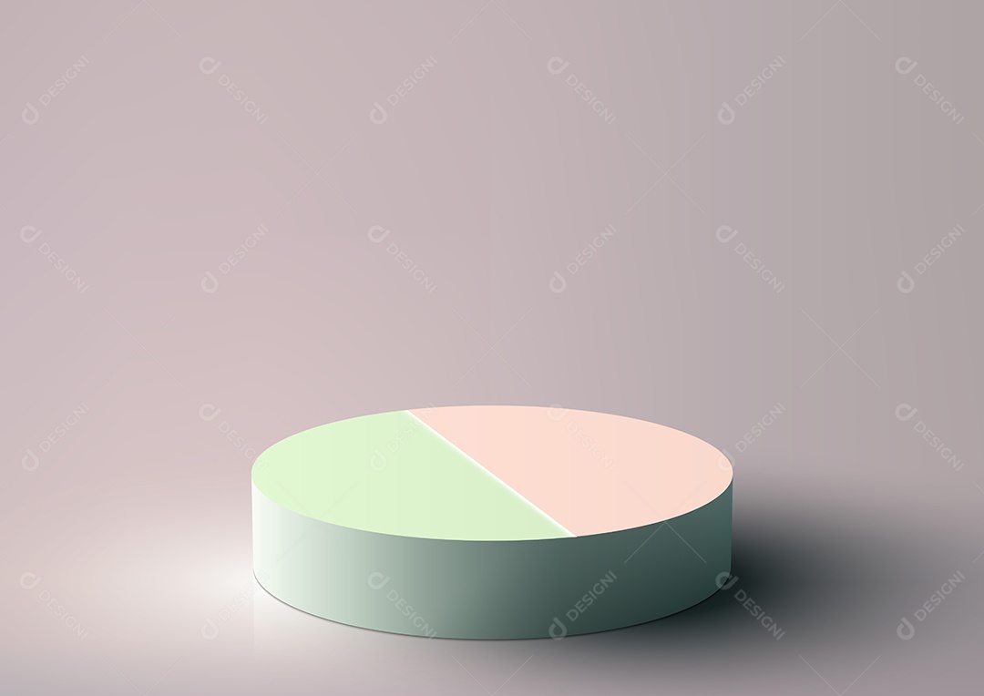 Cenário Realista 3D Ilustração Vetor EPS