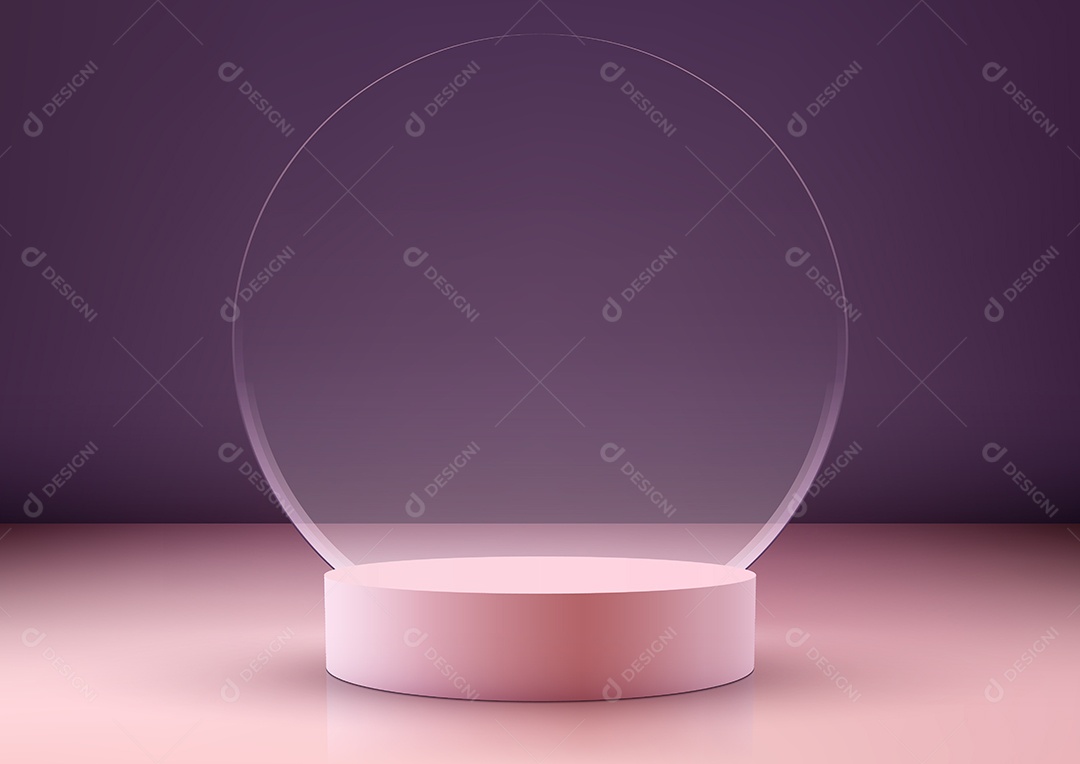 Cenário Realista 3D Ilustração Vetor EPS