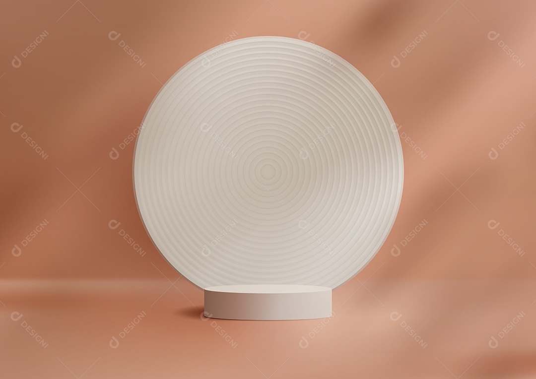 Cenário Realista 3D Ilustração Vetor EPS