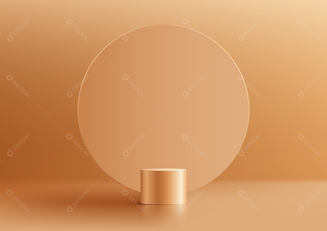 Cenário Realista 3D Ilustração Vetor EPS