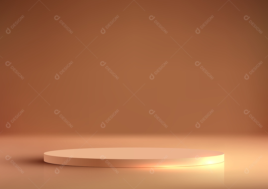 Cenário Realista 3D Ilustração Vetor EPS