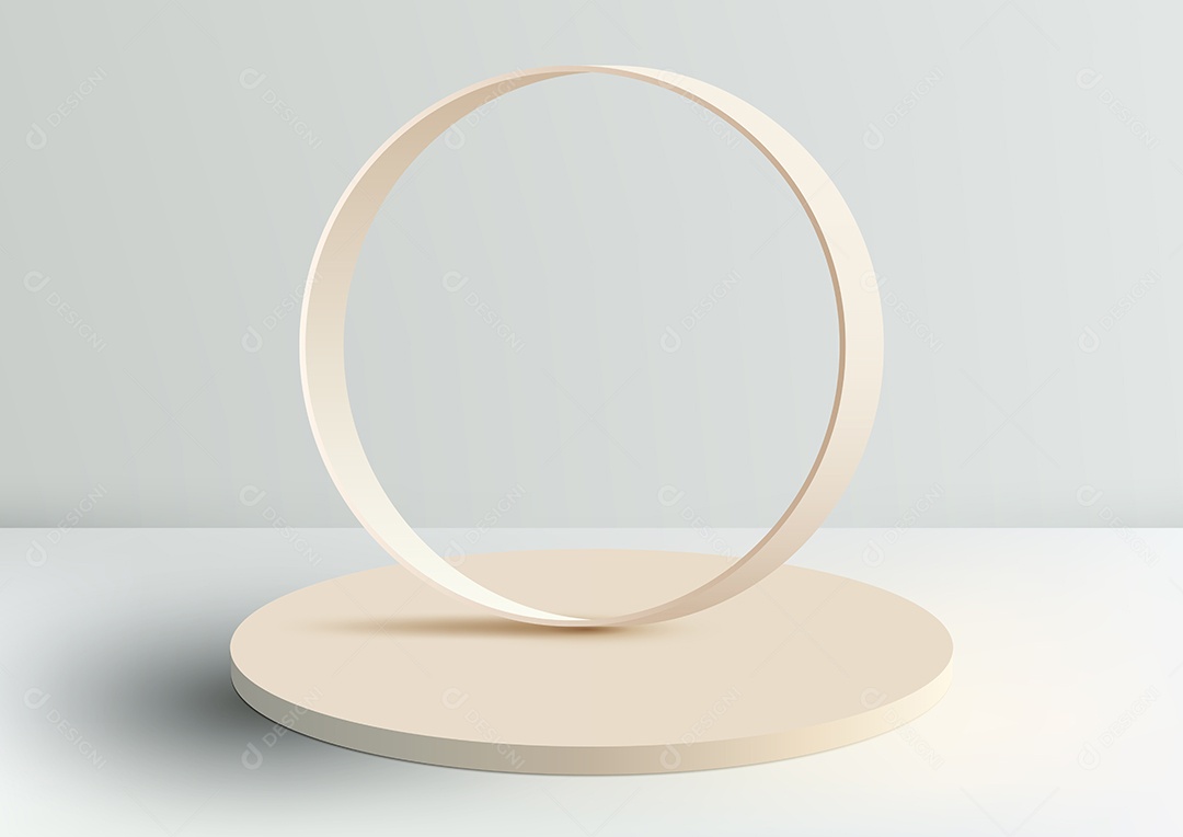 Cenário Realista 3D Ilustração Vetor EPS