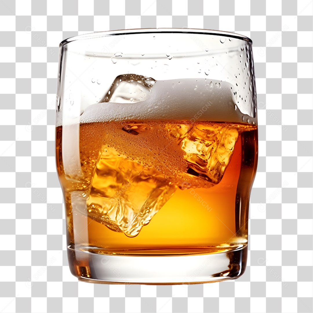 Copo de bebida alcoólica PNG Transparente