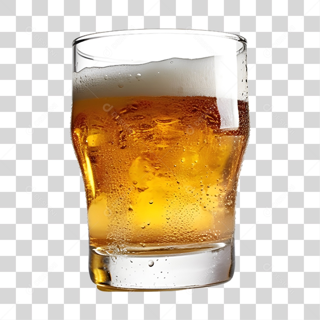 Copo de bebida alcoólica PNG Transparente