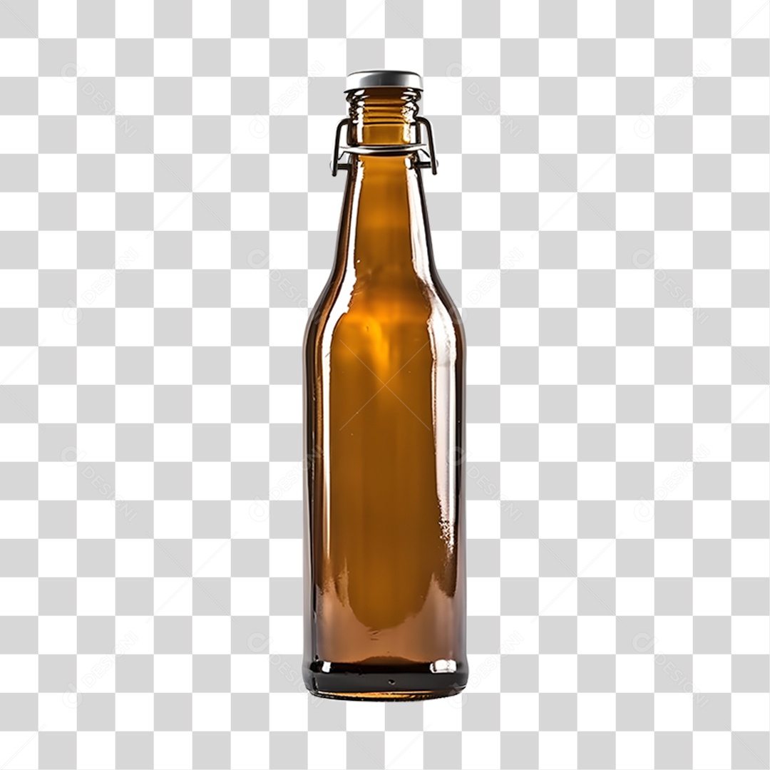 Garrafa de bebida alcoólica PNG Transparente